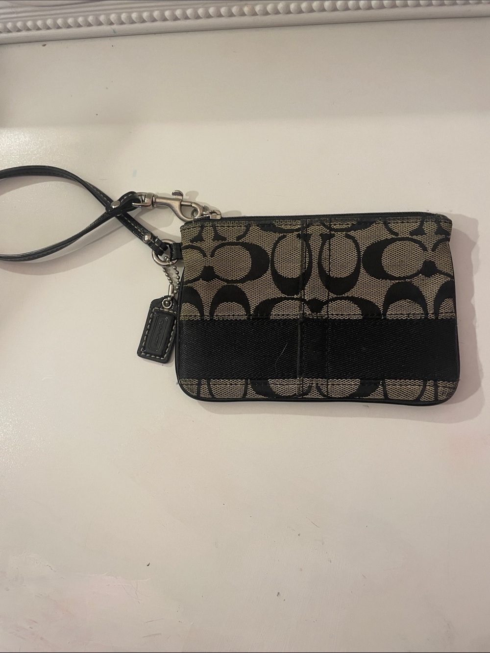 Authentic vintage Coach wristlet